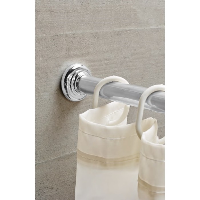 straightcurtainrodschrome80140cm curtains homedecor The Atrium