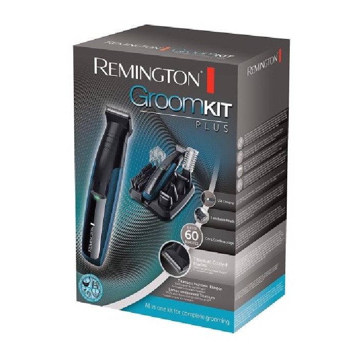 remington titanium all in one rechargeable groomer 1 kit