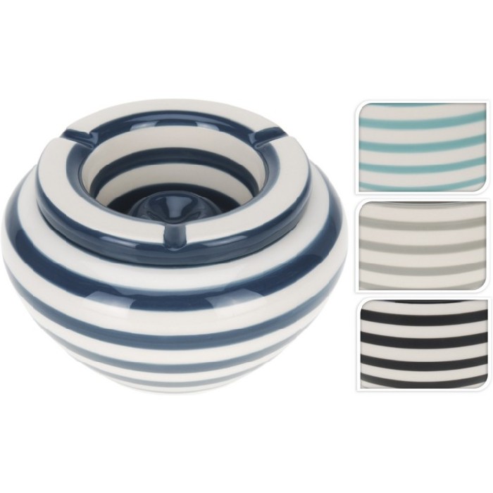 tableware/miscellaneous-tableware/ashtray-stoneware-stripe-4ass