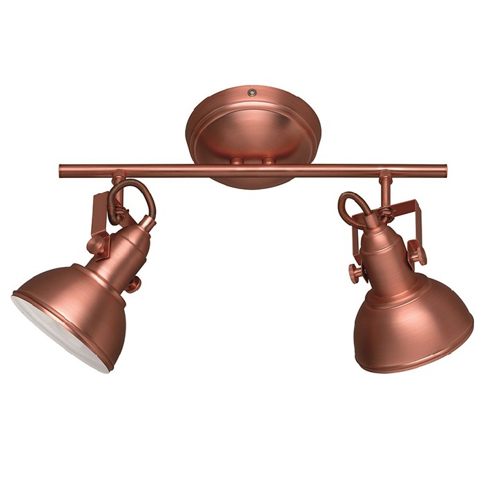 Sale Gina Double Spotlight Copper Ceiling Lamps Lighting The Atrium