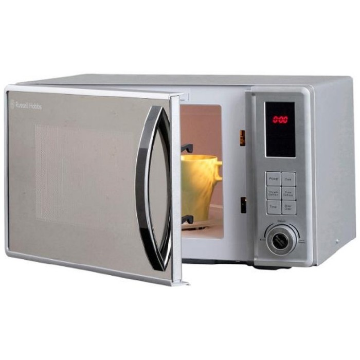 Russell Hobbs Microwave Oven Digital 23Lt Silver Microwaves Grills