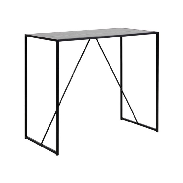 Seaford Bar Table Black Ash Black Bar Tables Dining The Atrium