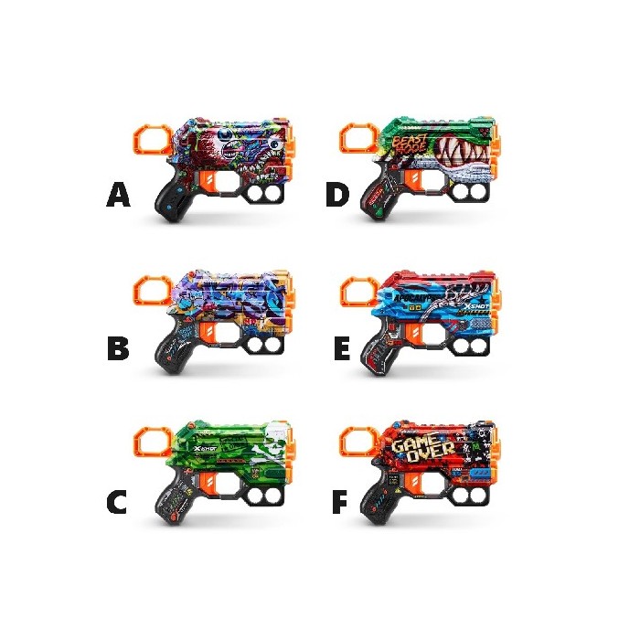 Zuru X Shot Skins Menace Dart Blaster 8 Darts Toys Other The Atrium