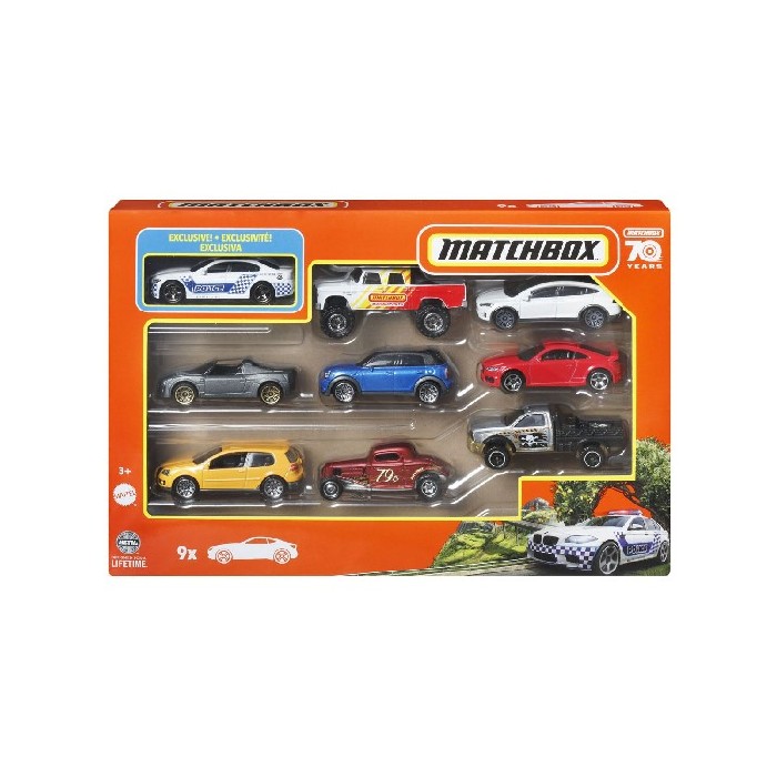 Mattel Toys Matchbox Adventures 9 Car Set Toys Other The Atrium