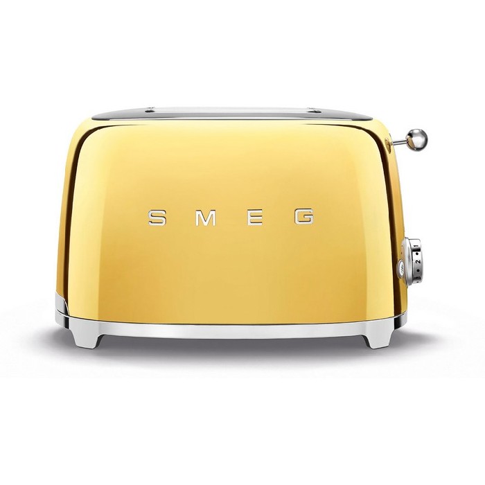 Smeg Toaster 2 Slice Gold Toasters Small Appliances The Atrium