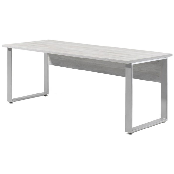 turbodesk180cmwidevintagegreywithmetallegs officedesks