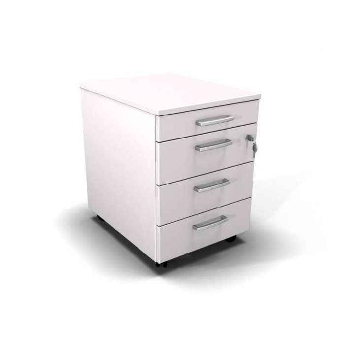 office/bookcases-cabinets/drawers-on-castors-42cm-4dw-whitewhite