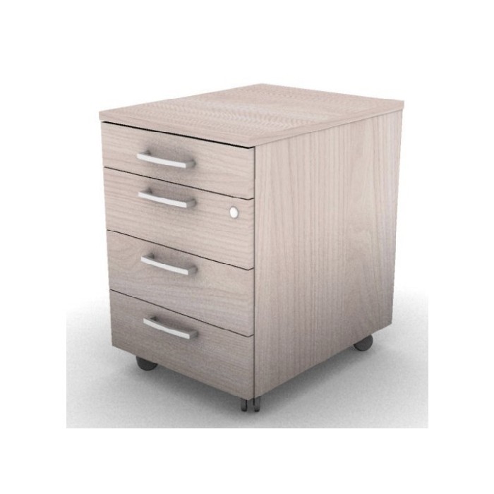 office/bookcases-cabinets/drawers-on-castors-42cm-4dw-light-elmlight-elm