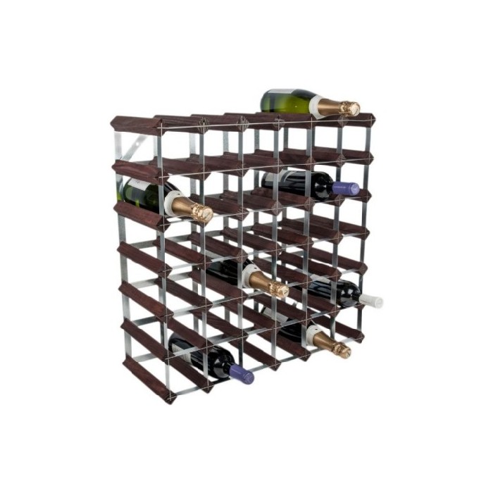 kitchenware/racks-holders-trollies/dark-pine-42-bottles-wine-rack-kit