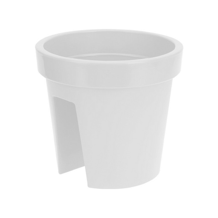 Flower Bridge Dia 28Cm White Pots Planters Troughs Gardening The Atrium