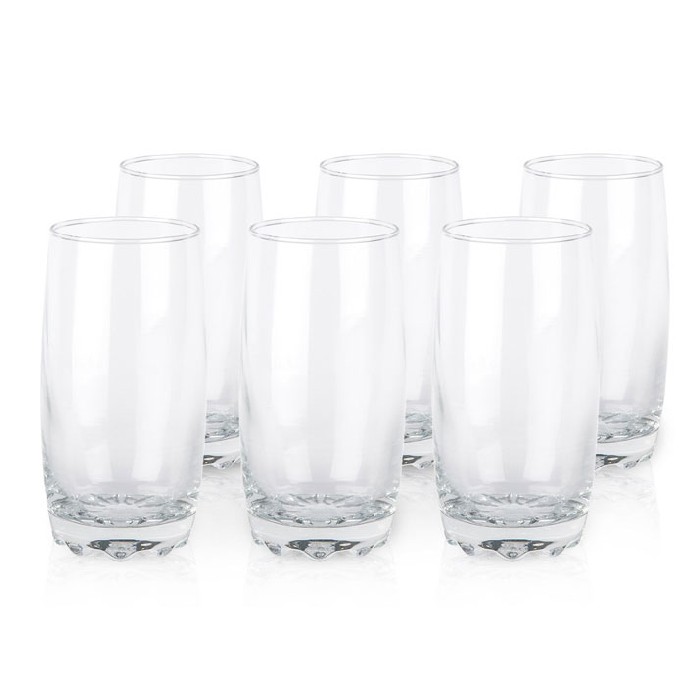 Drinking Glass Set 6Pcs 13Oz Tableware Household Goods The Atrium