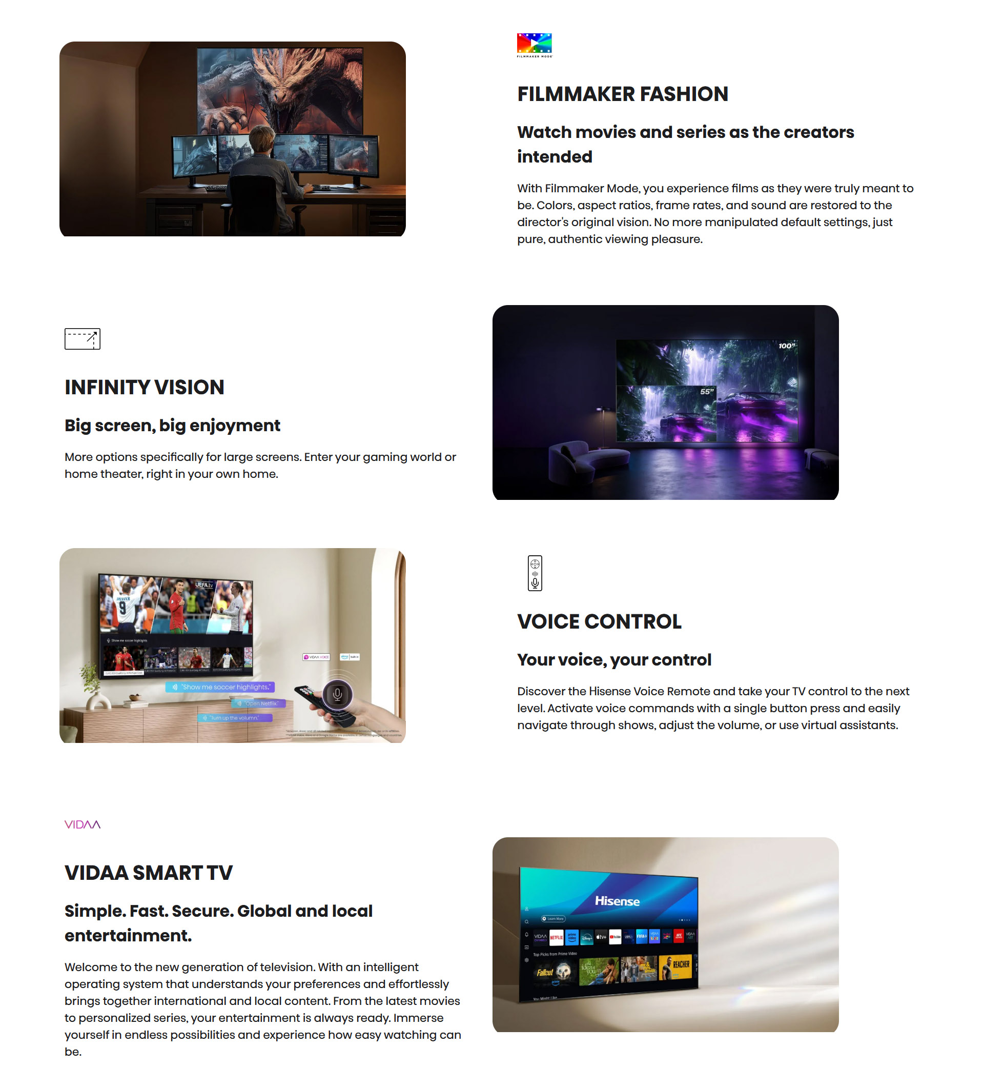 Hisense100E7Q PRO100 4K QLED Smart TV Wi-Fi