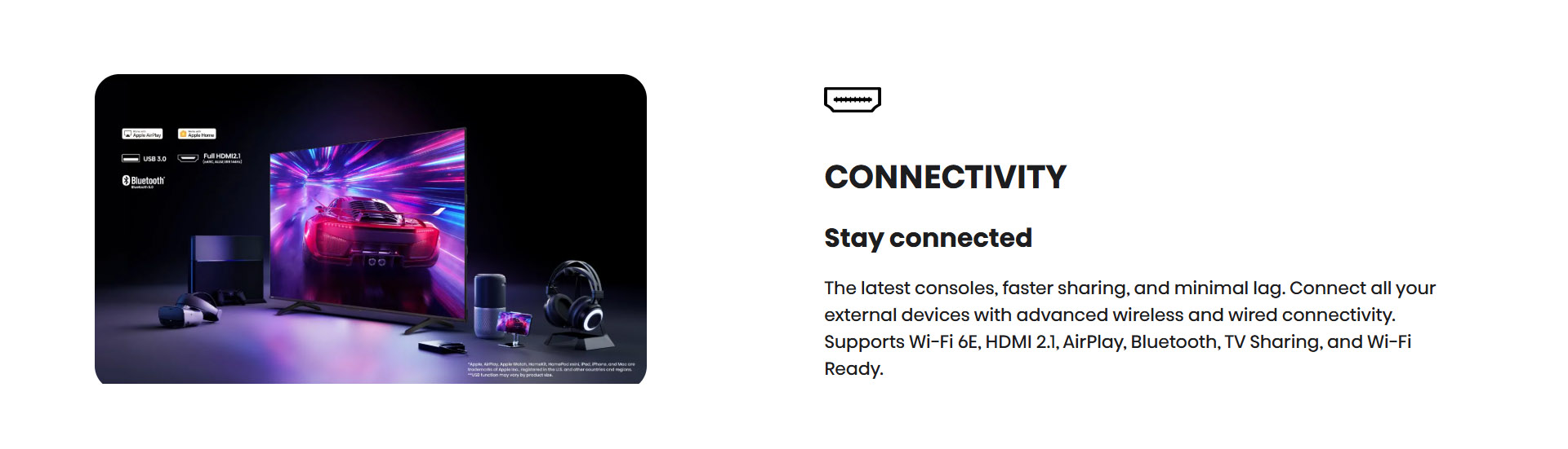 Hisense100E7Q PRO100 4K QLED Smart TV Wi-Fi