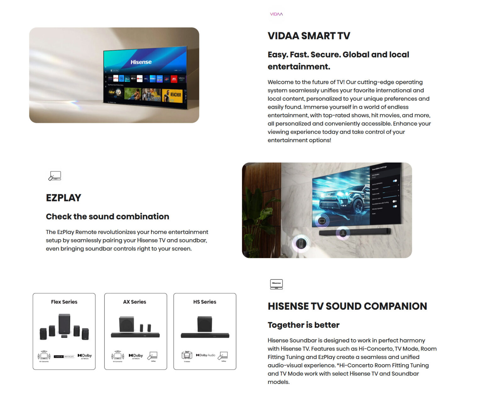 Hisense 75A69Q 75″ 4K Ultra HD Smart TV Wi-Fi - 75A69Q