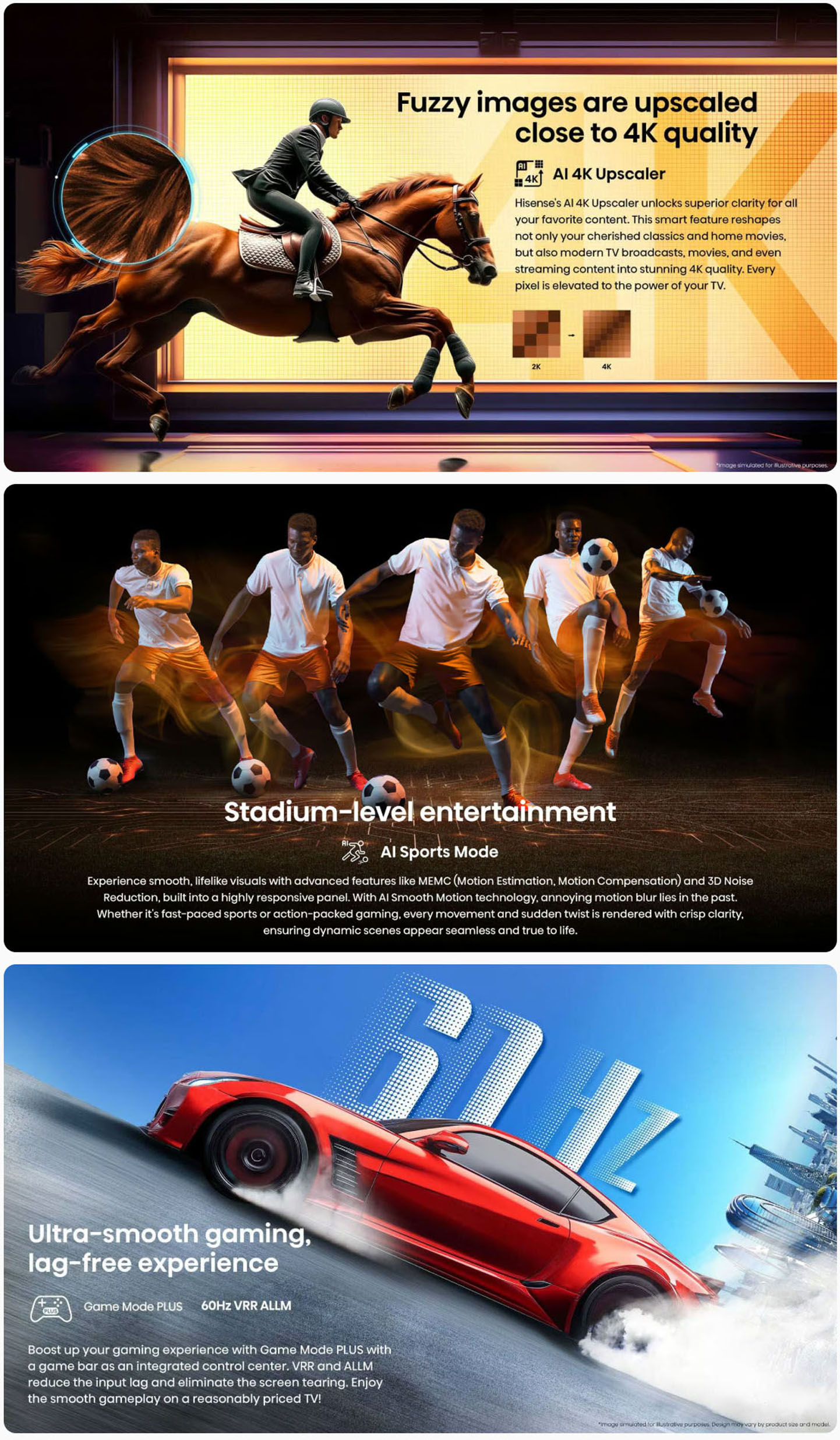 Hisense-85A6Q 85 4K Ultra HD Smart TV Wi-Fi