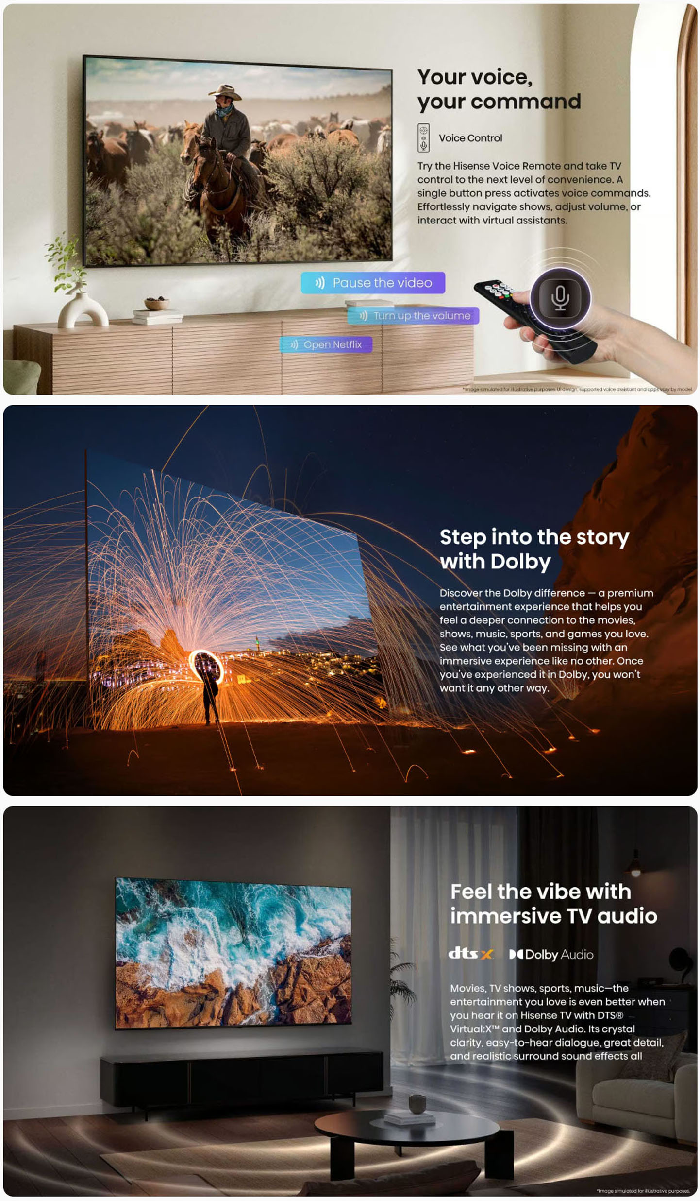 Hisense-85A6Q 85 4K Ultra HD Smart TV Wi-Fi