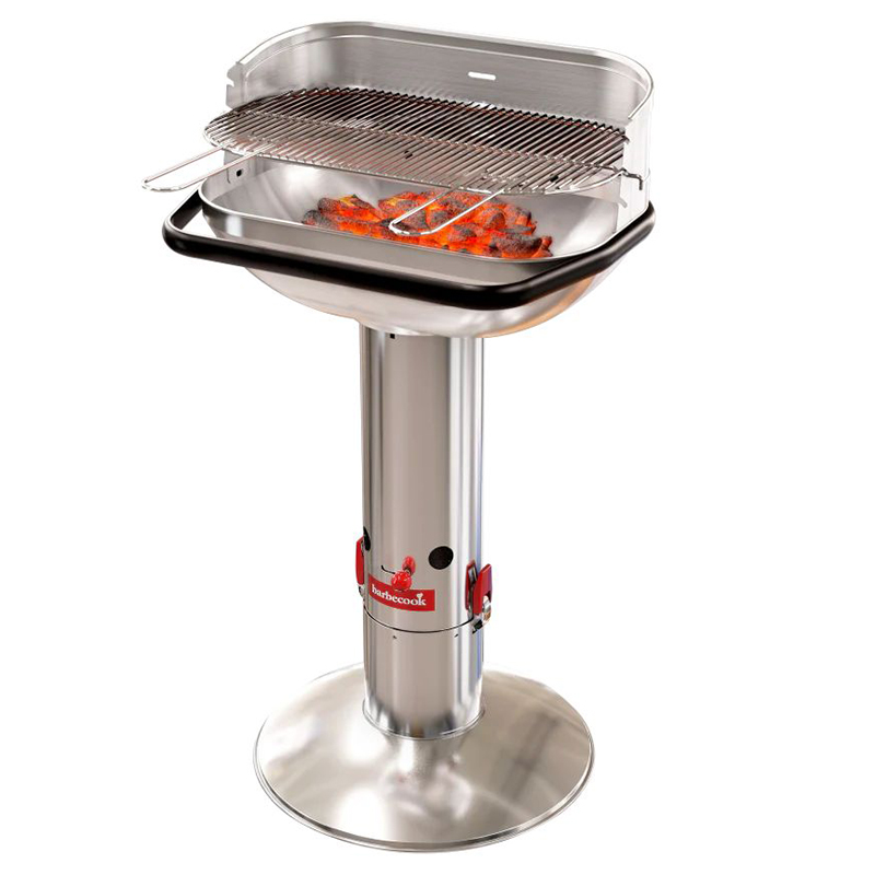 BC-CHA-1004 Barbecook Loewy 55 Stainless Steel Charcoal Barbecue