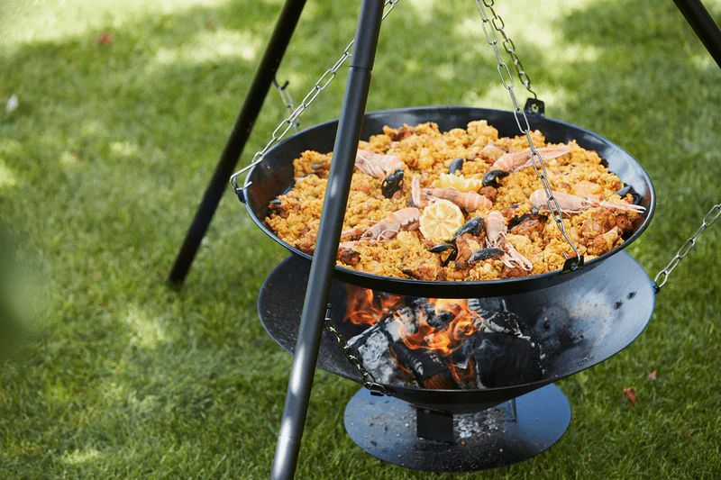 What are the advantages of the Junko wood BBQ